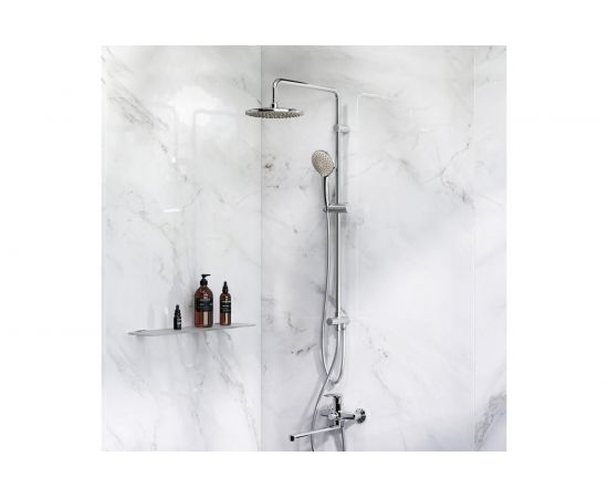 Набор душевая система, смеситель для ванны/душа AM.PM излив 320 мм, хром F40890A94 – изображение 4