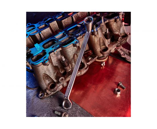 Гаечный накидной коленчатый ключ REXANT 17х19 мм 12-5860-2 – изображение 4