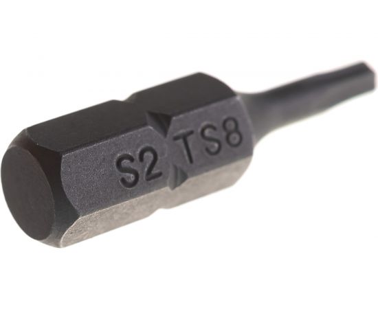 Вставка 5-гранная TORX с отверстием (TS8Hх25 мм; 1/4") JTC 1192508 – изображение 4