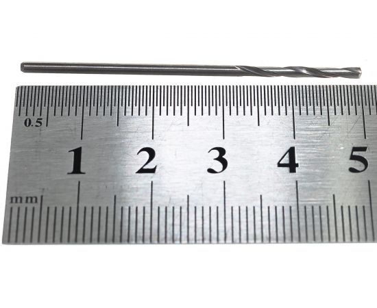 Сверло по металлу (1.7 мм; ВК8) Sekira 4028 – изображение 4