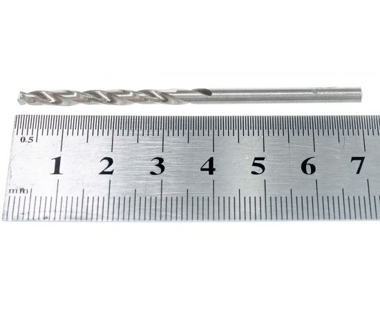 Сверло спиральное по металлу (2 шт; 3.4х70 мм; ц/х; HSS-G; DIN338) Cuttori 130034 – изображение 4