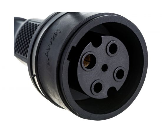 Трехфазный штепсельный разъем трехфазный LEZARD 203 3Р+Е 3х32А 380V 332-0100-0203 – изображение 4