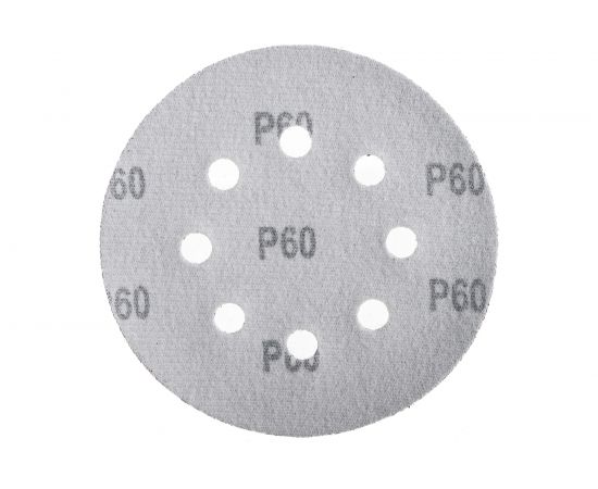 Круг шлифовальный (5 шт; 125 мм; P60; 8 отв.) MOS 39833М – изображение 4