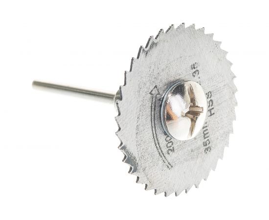 Набор отрезных дисков по пластику МИНИ (6 предметов; 22-44х0.8х6.35 мм; держ-ль 3 мм; HSS) SKRAB 34451 – изображение 5