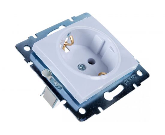 Розетка LEZARD KARINA с/ з ПБТ белая 707-0288-122В – изображение 5