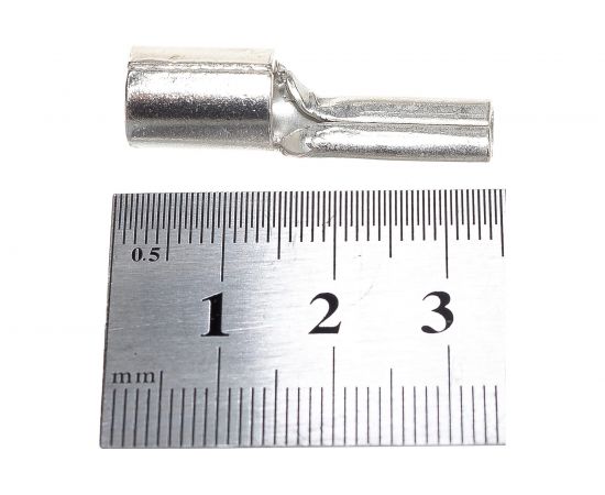 Штифтовой плоский наконечник REXANT, кабельный, 25–15 08-1730 – изображение 5