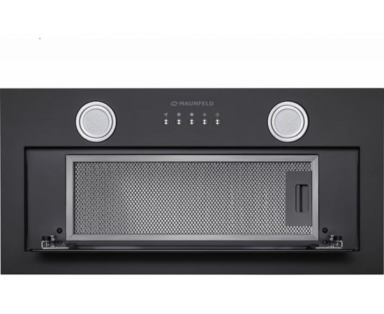 Кухонная вытяжка MAUNFELD черный TRAPEZE 602IG BLACK – изображение 6