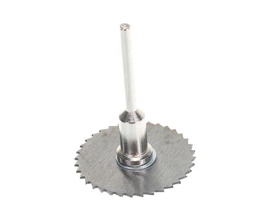 Набор отрезных дисков по пластику МИНИ (6 предметов; 22-44х0.8х6.35 мм; держ-ль 3 мм; HSS) SKRAB 34451 – изображение 7