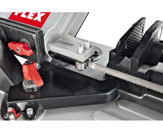 Ленточная пила по металлу FLEX SBG 4910 390518 с поворотной пильной рамой – изображение 8