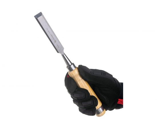 Плоская стамеска HOEGERT TECHNIK с деревянной рукояткой, 20 мм HT3B848 – изображение 9