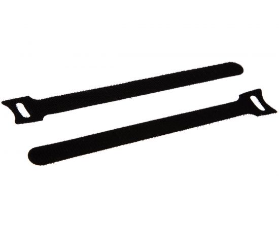 Кабельные стяжки-липучки Зубр черные ВЕЛЬКРО, 16 х 210 мм, 10 шт, нейлоновые, 30932-10 