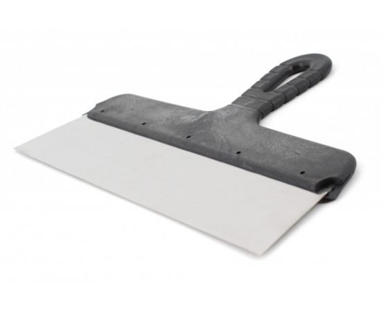 Фасадный шпатель ZOLDER 350 мм, полированная нержавеющая сталь, ручка пластик А1062-350 