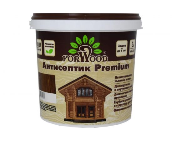 Антисептик Forwood ВДПФ-1601 тик, 3 л 141231 