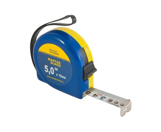 Рулетка МастерАлмаз 5mx19mm, эконом 10508906 