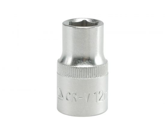 Головка торцевая короткая (12 мм; CrV; 1/2DR) YATO YT-1205 
