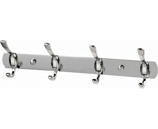 Вешалка Рыжий кот с 4-мя крючками нержавеющая сталь SSA-002-4 310791 