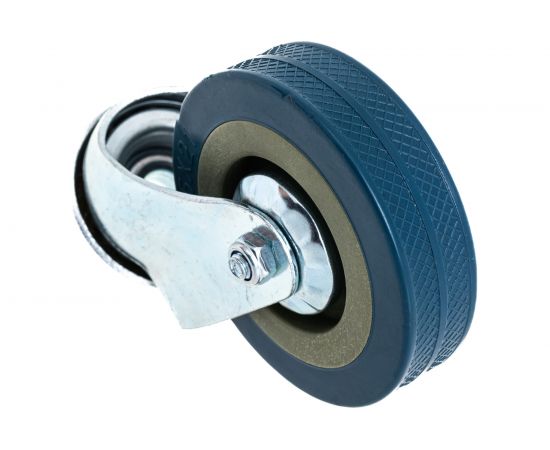 Колесо серая резина под болт отверстие 10 мм SCHG93 75 мм MFK-TORG 3056075 