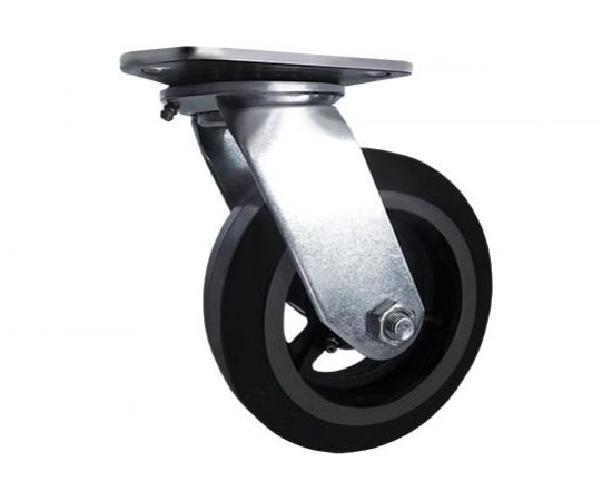 Колесо большегрузное обрезиненное поворотное Longway SCD63 