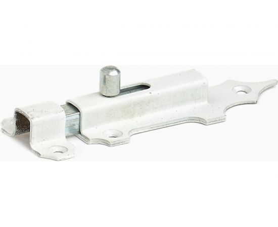 Задвижка-шпингалет Делга №1 малый белый Г804 