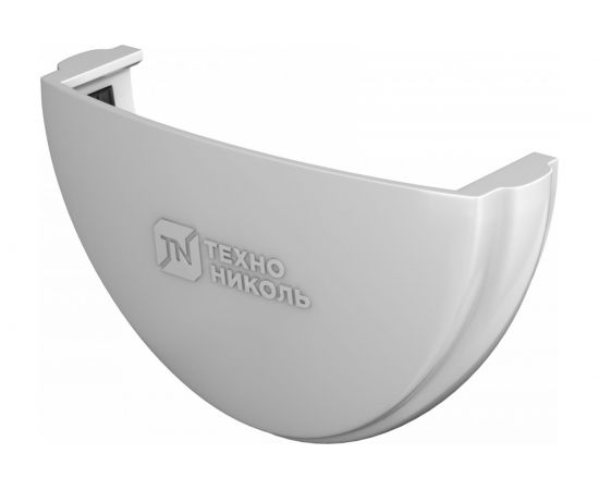ПВХ заглушка желоба Технониколь (белый; 1 шт) TN359441 