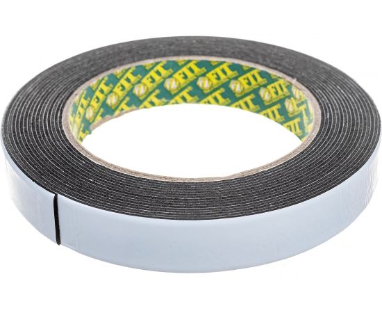 Двухсторонняя монтажная лента FIT IT 19 мм х 5 м черная 11791 