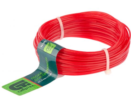 Леска (1.6 мм; 15 м; звезда) для триммера СИБРТЕХ 961695 