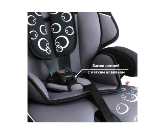 Удерживающее устройство для детей SIGER Драйв серый, гр. I/II/III, 9-36 кг, 1-12 лет KRES0234 – изображение 2