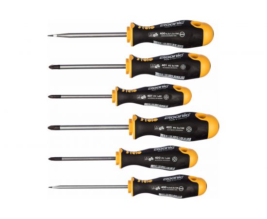 Набор отверток 6 шт. в кейсе Felo Ergonic 40010636 – изображение 2