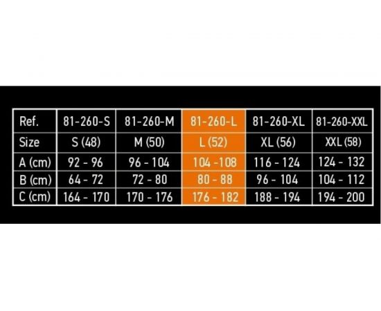 Костюм Авангард. Профессиональная экипировка Каскад черный/васильковый, р. 88-92, рост 182-188 80332 – изображение 2