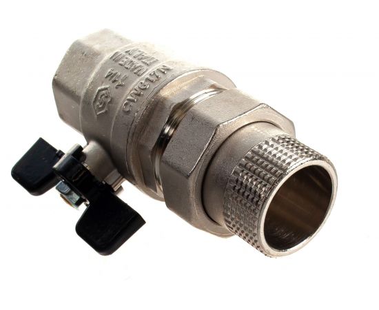 Шаровой полнопроходной кран с американкой STOUT ВР/НР RG008Q0M497039 – изображение 2