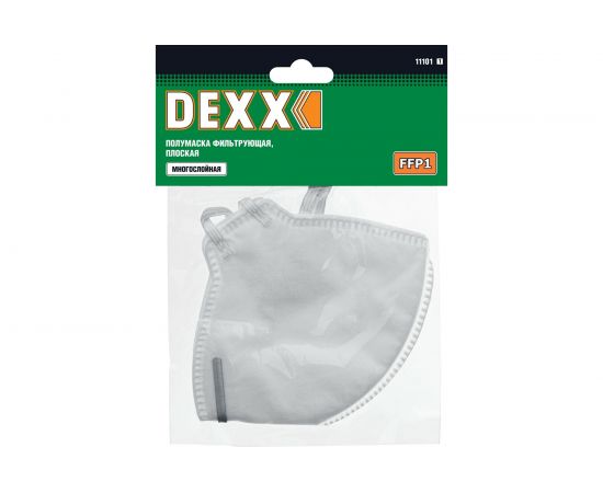 Фильтрующая противоаэрозольная многослойная полумаска DEXX FFP1 11101_z01 – изображение 2