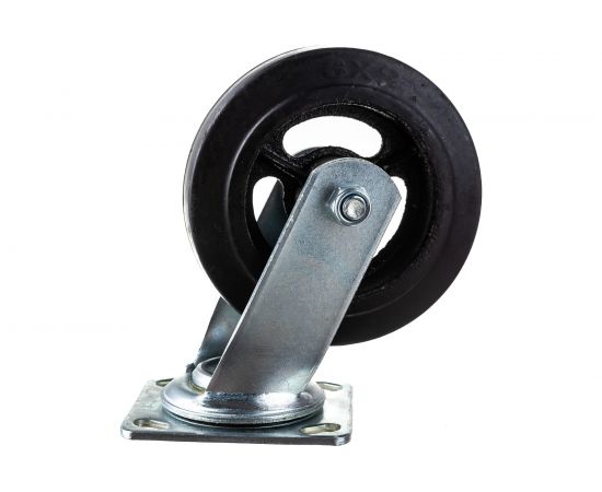 Колесо большегрузное обрезиненное поворотное Longway SCD63 – изображение 2