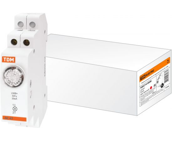 Сигнальная лампа зеленая TDM ЛС-47 LED AC/DC SQ0214-0009 – изображение 2