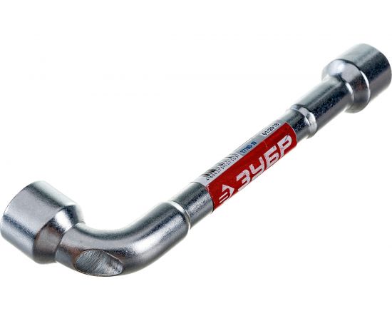 Торцовый ключ Зубр "МАСТЕР" двухсторонний L-образный, проходной, 19мм 27185-19 – изображение 3