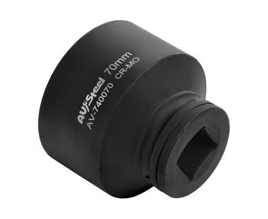 Головка ударная шестигранная (70 мм; 1DR) AV Steel AV-740070 – изображение 3