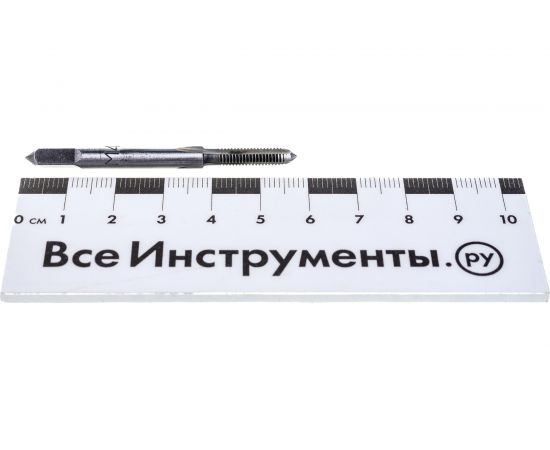Метчик M4x0,7 3шт,в пластиковом футляре ROCKFORCE RF-TAP04070 – изображение 3
