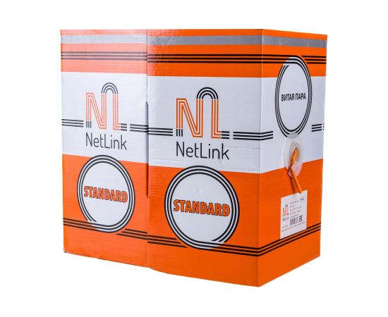 Кабель Netlink NL-CU FTP LSZH 4PR 24 AWG CAT5 305м ВНУТРЕННИЙ УТ000003403 – изображение 3