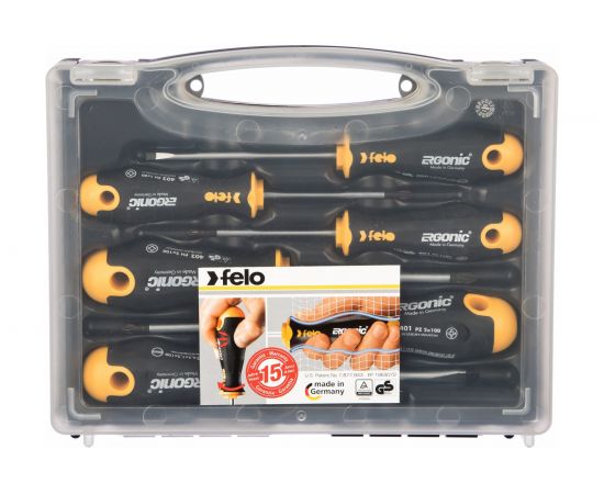 Набор отверток 6 шт. в кейсе Felo Ergonic 40010636 – изображение 3