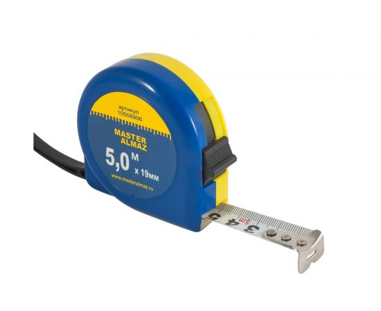 Рулетка МастерАлмаз 5mx19mm, эконом 10508906 – изображение 3