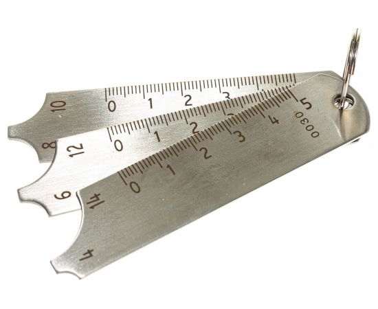 Шаблон сварщика универсальный УШС-2 с первичной калибровкой АЛЬФА-НДТ 00-00000839 – изображение 4