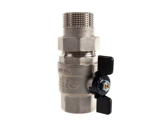 Шаровой полнопроходной кран с американкой STOUT ВР/НР RG008Q0M497039 – изображение 4