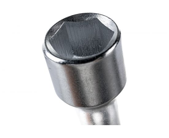 Торцовый ключ Зубр "МАСТЕР" двухсторонний L-образный, проходной, 19мм 27185-19 – изображение 4