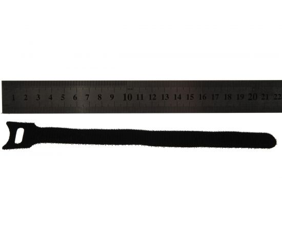 Кабельные стяжки-липучки Зубр черные ВЕЛЬКРО, 16 х 210 мм, 10 шт, нейлоновые, 30932-10 – изображение 4