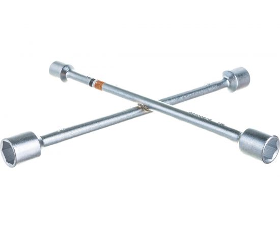 Баллонный-крест ключ 17х19х21х22 ф14мм L360мм АвтоDело 30717 11962 – изображение 4
