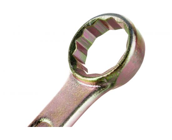 Рожково-накидной ключ ЕРМАК 24мм, желтый цинк 736-066 – изображение 5