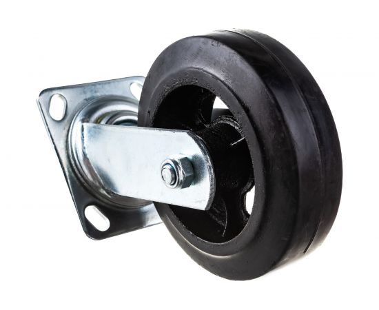 Колесо большегрузное обрезиненное поворотное Longway SCD63 – изображение 5