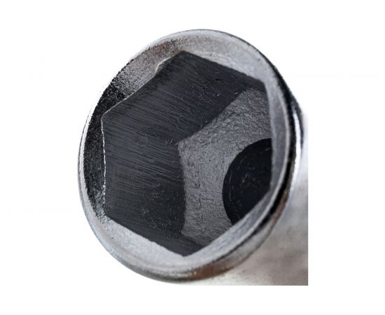 Торцовый ключ Зубр "МАСТЕР" двухсторонний L-образный, проходной, 19мм 27185-19 – изображение 5