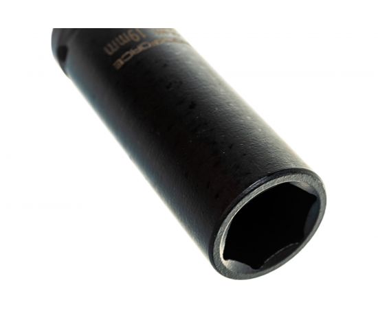 Головка торцевая 6-гранная ударная 19 мм, 1/2", удлиненная L=80 мм ROCKFORCE RF-4458519 – изображение 6