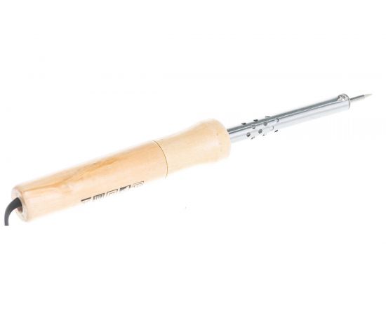 Паяльник с ручкой из дерева SPARTA 40 Вт, 220 В 913102 – изображение 7