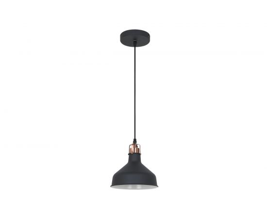 Подвесной светильник Camelion PL-425S C62 черный+медь, Amsterdam, E27, 60Вт, 230В, металл 13023 
